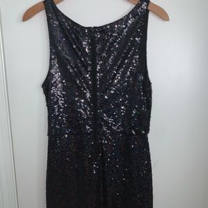 Full sequin floor length dress